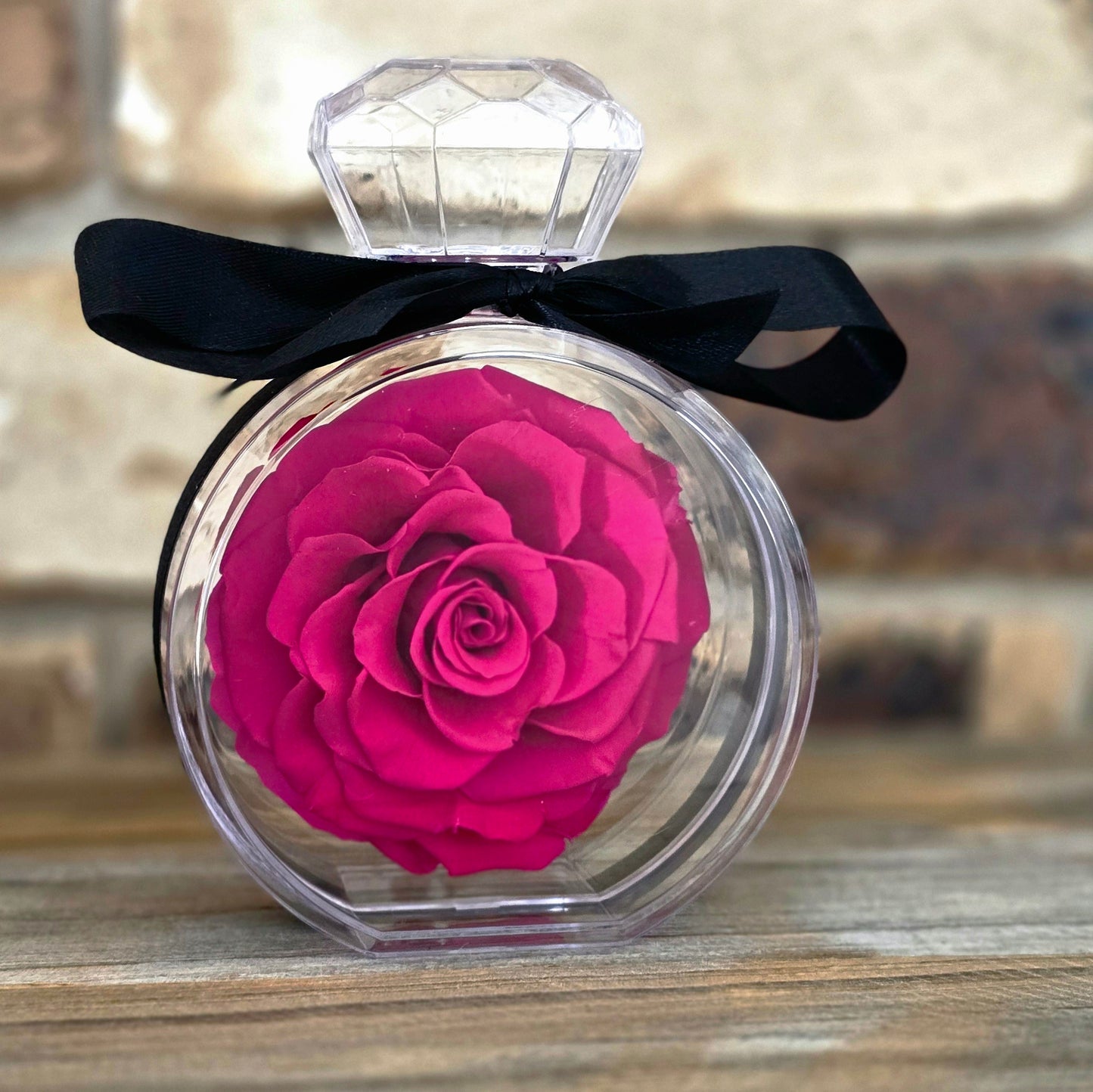 Perfume Bottle Roses
