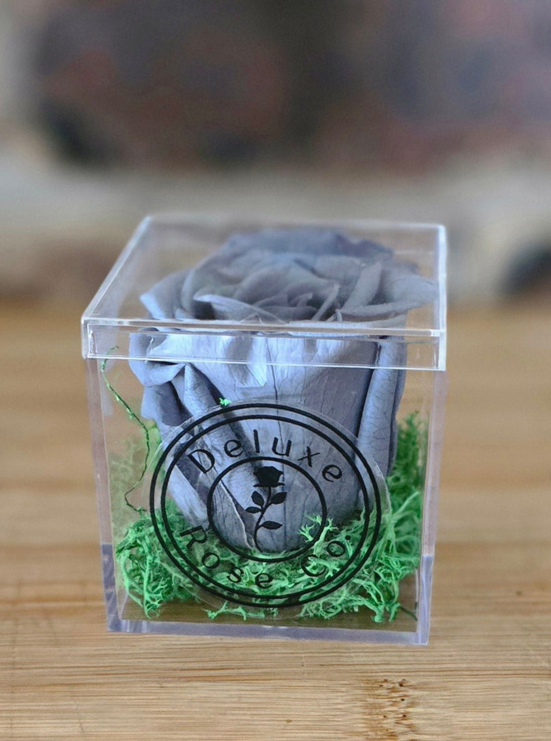 Single Rose Acrylic Box